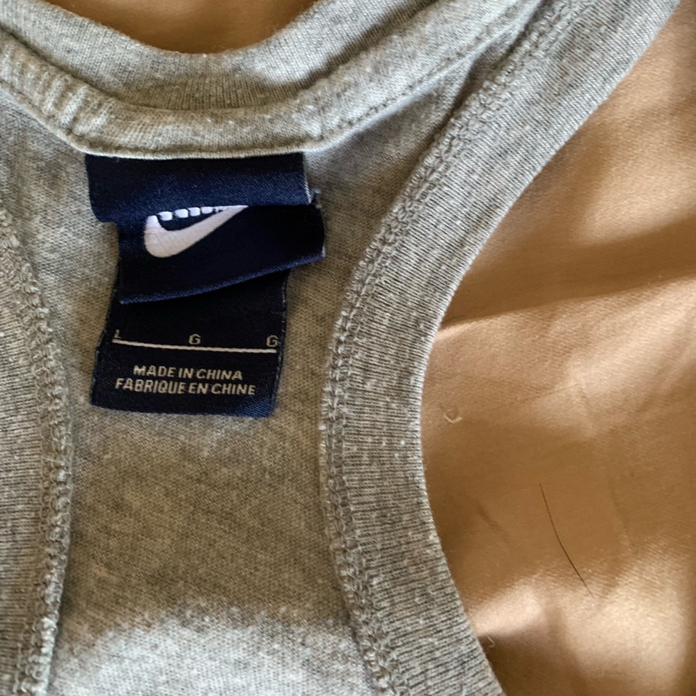 Grey Nike Racerback Tank - Picture 2 of 3